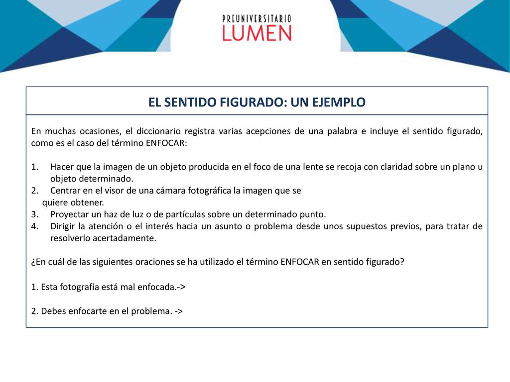 Ejemplos De Sentido Figurado Y Sentido Literal Nuevo Ejemplo